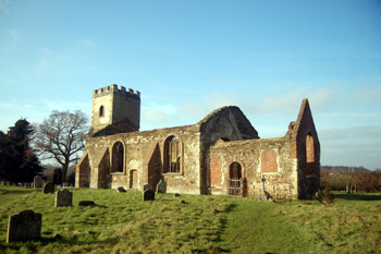 Segenhoe church from the south-east January 2011